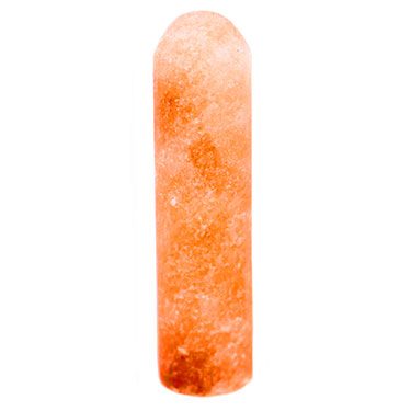 Natural Himalayan pink salt deo stick in cylindrical shape displayed on a light background, sourced from a Himalayan pink salt exporter in Pakistan.