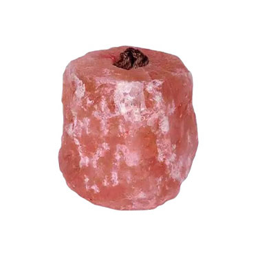 Natural Himalayan Animal Lick Salt block made from authentic pink rock salt for cattle, horses, sheep, goats, and other livestock.