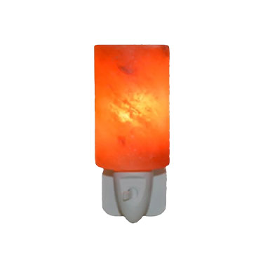 Rectangular Himalayan Salt Night Light Natural Plug-In LED Salt Lamp